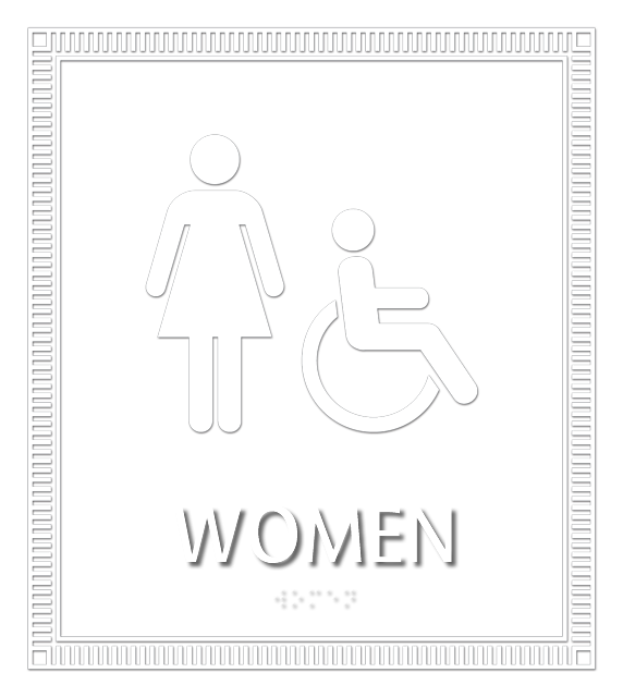 Women Restroom Sign