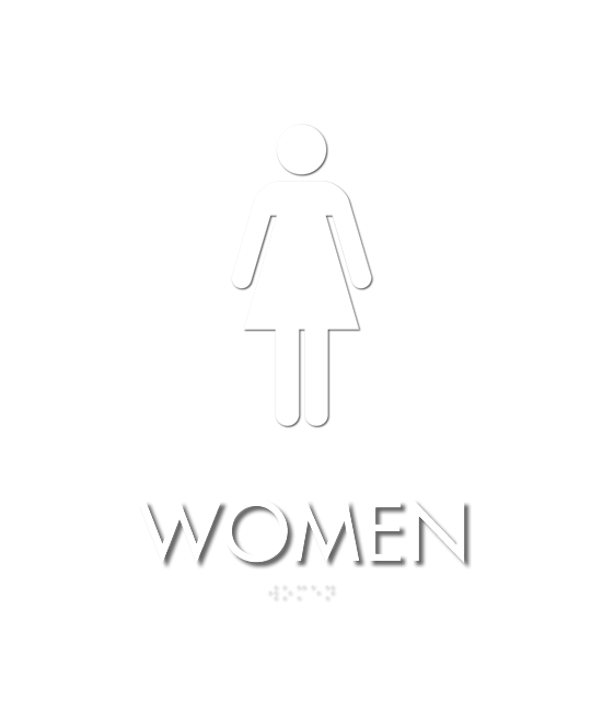 Women Restroom Sign