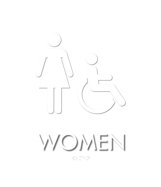 Women Restroom Sign