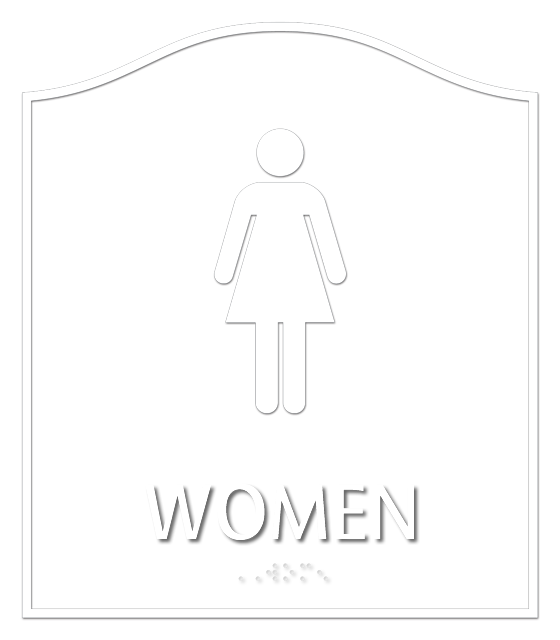 Women Restroom Sign