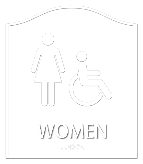 Women Restroom Sign