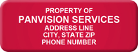Asset Label Serviced by Company Name