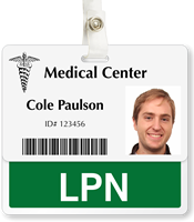 LPN Badge Buddy For Horizontal ID Cards