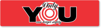 Only You Can Target Safety Bumper Stickers