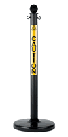 Caution Safety Pole Stanchion