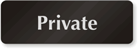 Private Sign