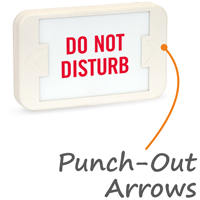 Do Not Disturb LED Sign with Battery Backup