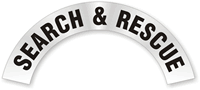 Rocker Hard Hat Decals