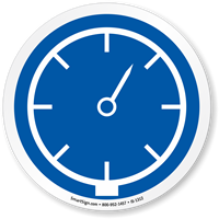 Mandatory Pressure ISO Mandatory Action Circular Symbol Sign