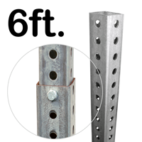 Complete Economy Breakaway System  6' Post