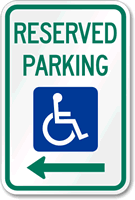 Reserved Parking Aluminum