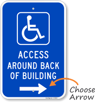 Access Around Back Of Building