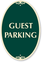 GUEST PARKING Sign