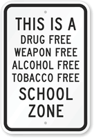 School Zone Sign