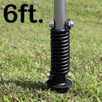 FlexPost Sign Post  Natural Ground Model