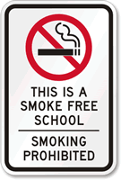 This is a Smoke Free School