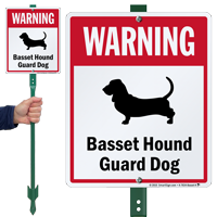 Warning  LawnBoss™ Signs