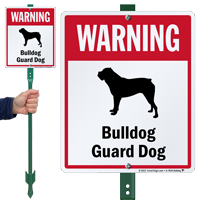 Warning  LawnBoss™ Signs
