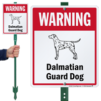 Warning  LawnBoss™ Signs