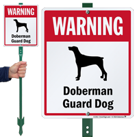 Warning  LawnBoss™ Signs