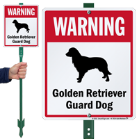 Warning  LawnBoss™ Signs