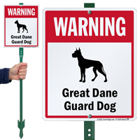 Warning  LawnBoss™ Signs