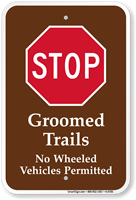 Groomed Trails Stop