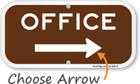 Directional Office Sign