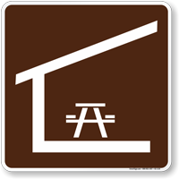 Symbol Sign For Campsite