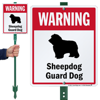 Warning  LawnBoss™ Signs