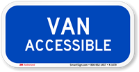 Van Accessible Reflective Aluminum