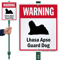 Warning  LawnBoss Sign