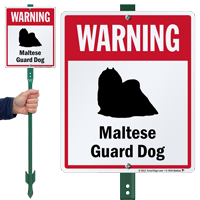 Warning  LawnBoss Sign