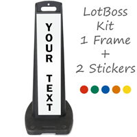 Custom LotBoss Sign Kit