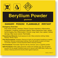 ANSI Chemical Label