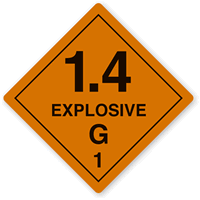Paper HazMat Label