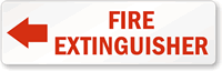 Fire Extinguisher Label