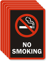 No Smoking Label