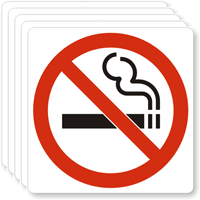 No Smoking Label