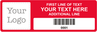 Rectangular Custom Template  Barcode