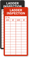 Ladder Inspection Record Label