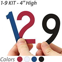 4 inch  4 Colors