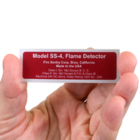 Rectangular Equipment Name Plate (1" x 3")