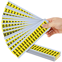 Vinyl Cloth A Z Letter Kit