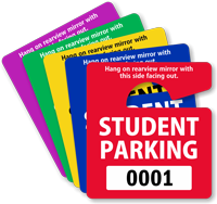 ToughTag™ Small Rearview Mirror Hang Tag