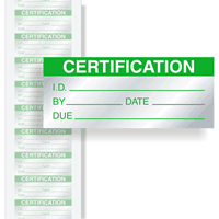 Certification