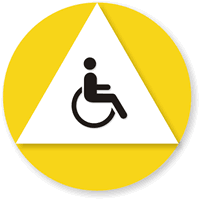 Accessible Pictogram Sign