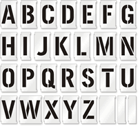 Lock n Spray Interlocking A Z Floor Stencil Kit