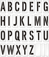 Lock n Spray Interlocking A Z Floor Stencil Kit