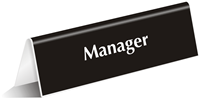 Manager Sign